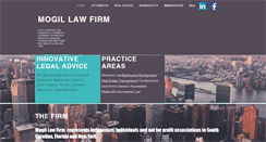 Desktop Screenshot of mogillaw.com